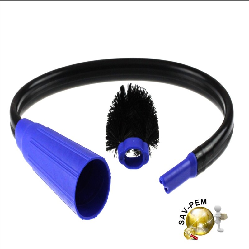 Suceur flexible souple universel extra long 640 mm pour aspirateur  traîneaux