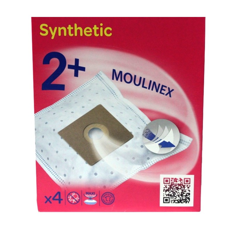 Sacs aspirateur synthetic Moulinex 2+ CARREFOUR