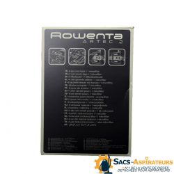 Sacs ZR001501 ROWENTA ARTEC2,  RO4111, RO4121, RO4123, RO4131, RO4132