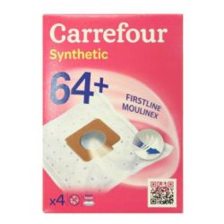 Sacs CARREFOUR SYNTHETIC 64+ pour FIRSTLINE, KRUPS, MOULINEX