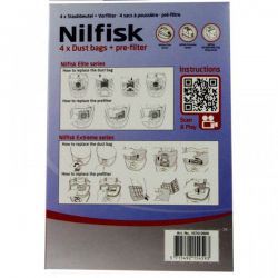 Sacs NILFISK 107412688 Extréme, KING, ELITE, GM200, GM300, GM400, GM410