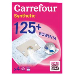 Sacs CARREFOUR Synthetic 125+ ROWENTA pour Neo RO420, RO425, RO426, SOAM