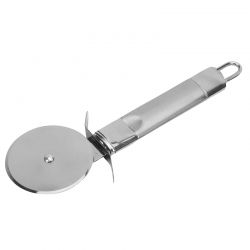 Roulette à pizza en acier inoxydable 18/10 longueur de 20 cm avec anneau de suspension