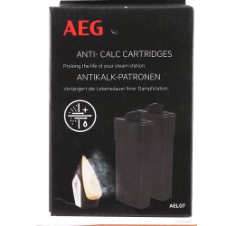 Cartouches anti calcaire AEL07 AEG centrale vapeur ST7, ST8, ST8-1-8EGM