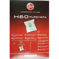 Set 20 Premium Sacs D'Aspirateur Pour Hoover H60, Ts1843, T7800