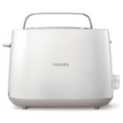 PHILIPS Grille-pain Blanc -...