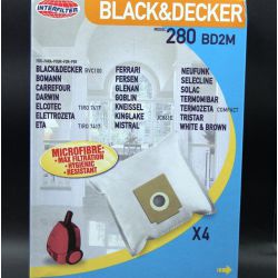 Sacs pour aspirateurs BLACK & DECKER BVC100